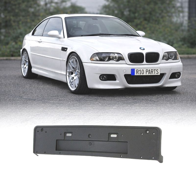 SUPORTE MATRICULA PÁRA-CHOQUES E46 LOOK M3 98-05