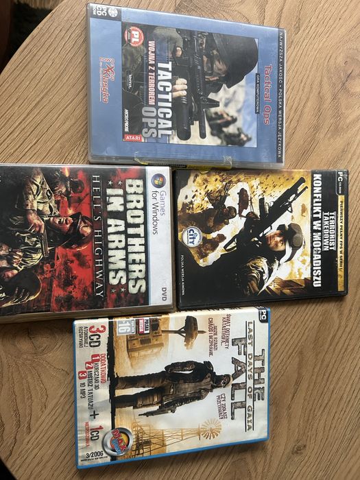 Zestaw czterech gier PC