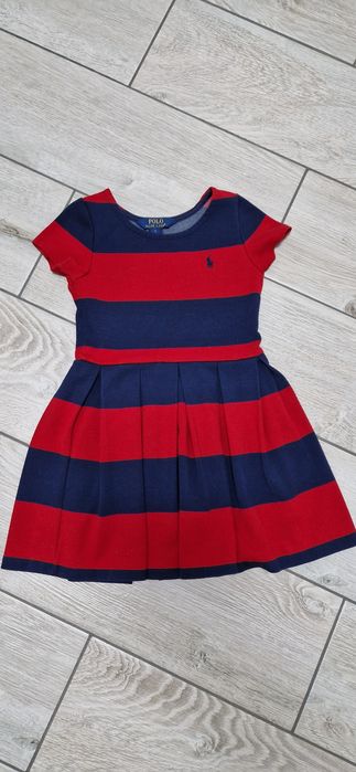 Polo Ralph Lauren sukienka pasy paski