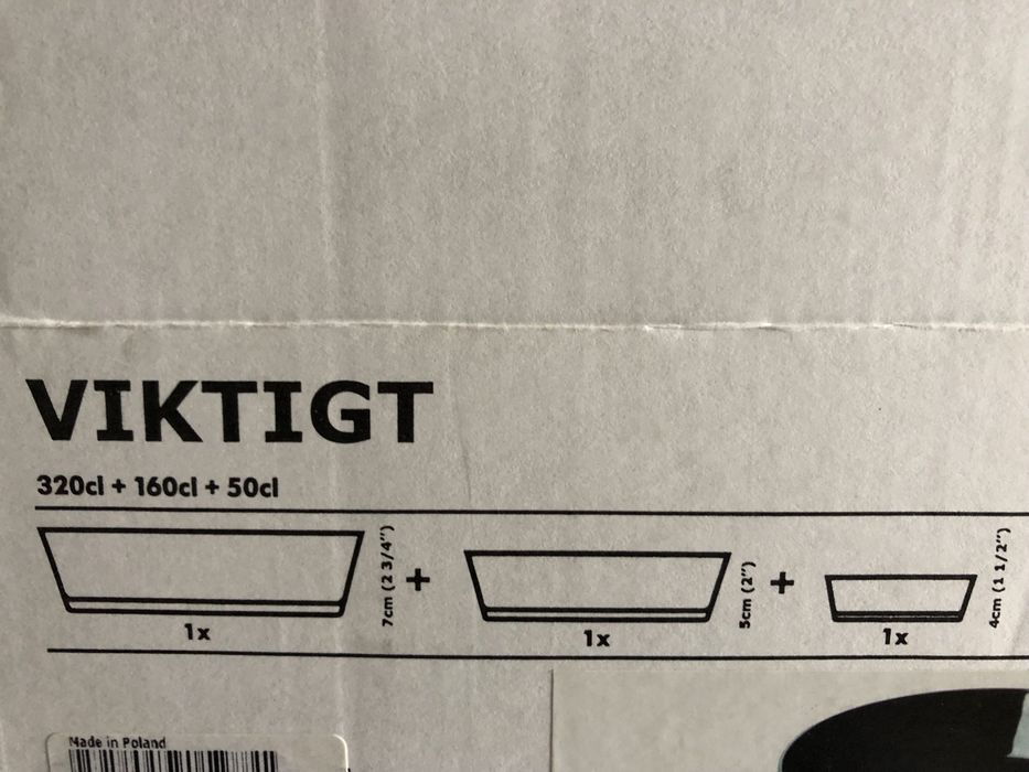 Taças de servir à mesa Viktigt Novas