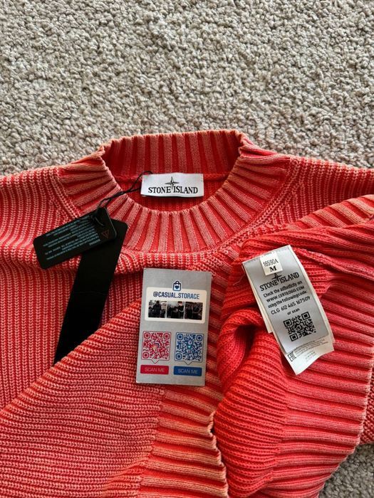Свитер Stone Island Garment Dyed