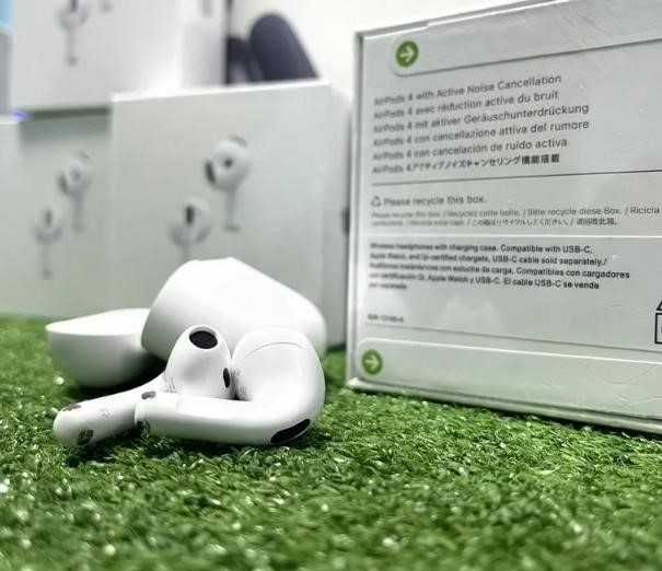 РОЗПРОДАЖ! Безпровідні навушники аірподс 4 + чохол на кейс!