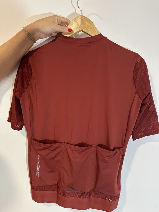 Jersey Spexcel vermelho bordo novo