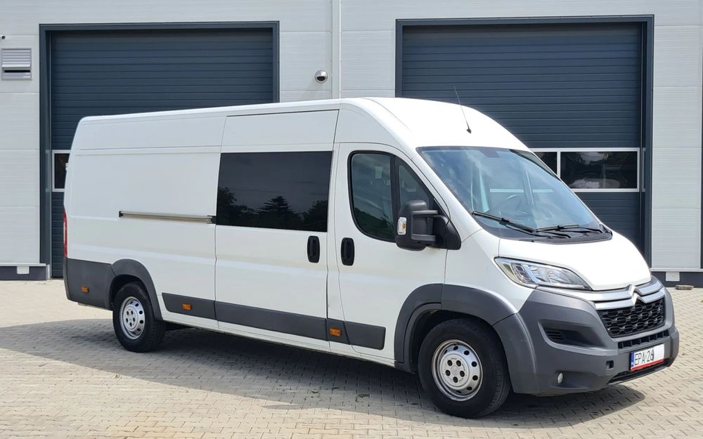 Citroën JUMPER L4H2 MAXI BRYGADÓWKA 9 OSÓB OBROTOWE FOTELE KLIMATRONIC NR. 45  Citroen Jumper 9 osób  BRYGADÓWKA L4H2 MAXI   NR.45