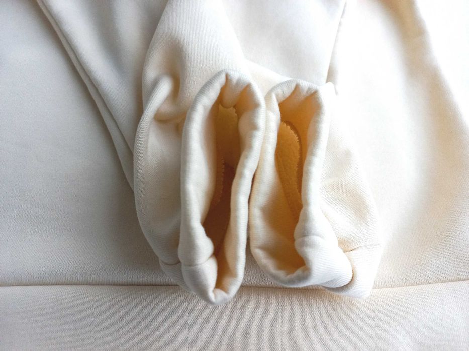 Толстовка худі беж кардіо начос, довжина 68 см.