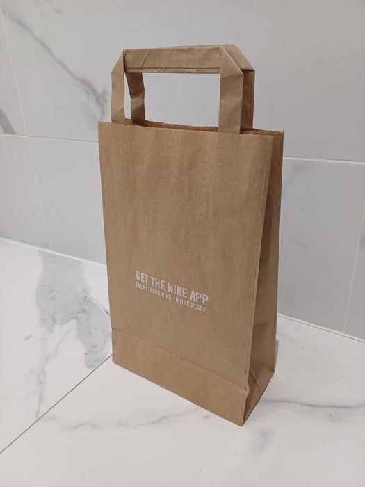 Nike mała papierowa torebka zakupowa prezentowa torba na prezent