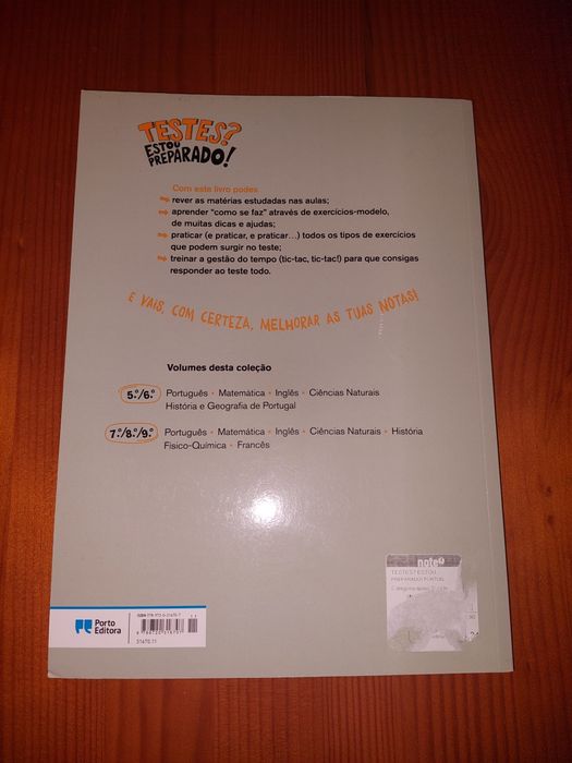 Livro Testes? Estou Preparado! Português 7°ano