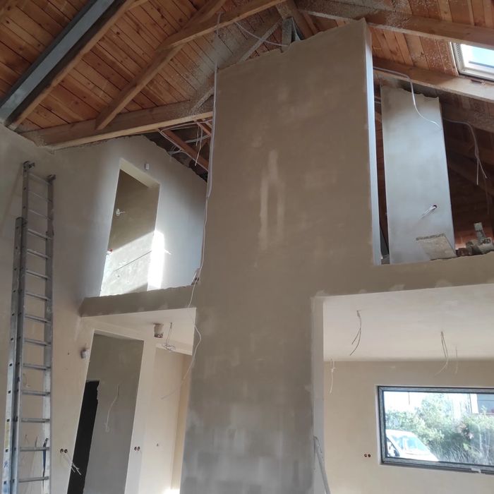 tynki maszynowe gipsowe i hybrydowe