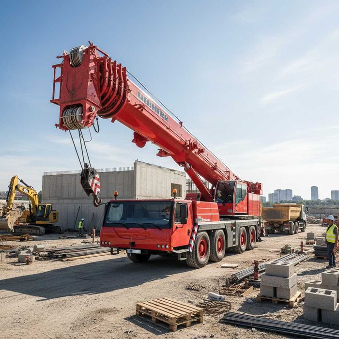 Аренда автокрана Liebherr LTM 1070 / Оренда автокрана Liebherr LTM1070