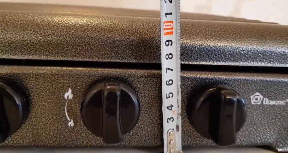 Газова плита таганок настільна domotec  ms-6604  під  пропан і  бутан