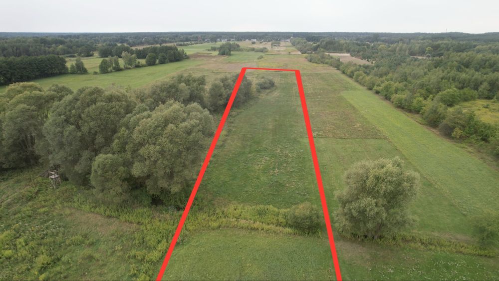 Działka 1000 m² wśród natury | Jezioro Białe 600 m - Widok 2