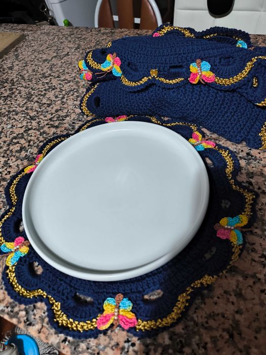 Kit souplat  de crochê 18 peças
