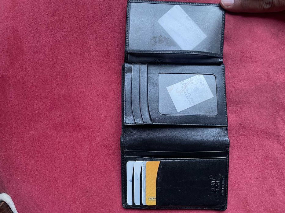 CARTEIRAS MONTBLANC Meisterstuck - notas/moedas/cartões/documentos