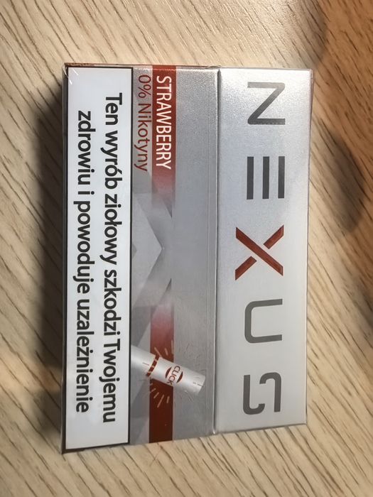 NEXUS wkłady 0% nikotyny Truskawka 9szt
