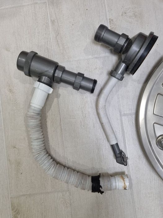 Кухонна мийка Тека DR 77 1B 1D з крилом 7750 матова змішувач  Італія