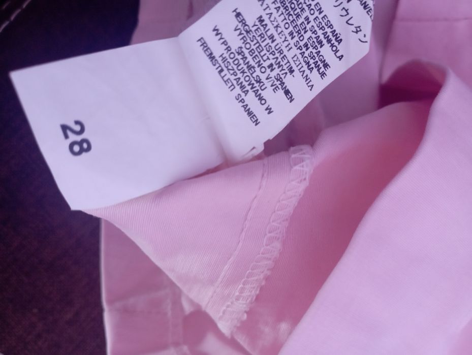 Zara Basic pink top