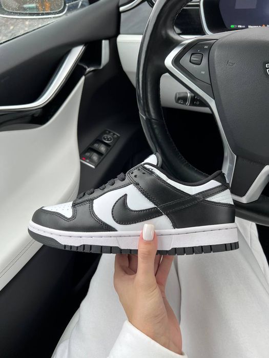 Кросівки Кроссовки Nike SB Dunk White Black Кросовки повсякденні