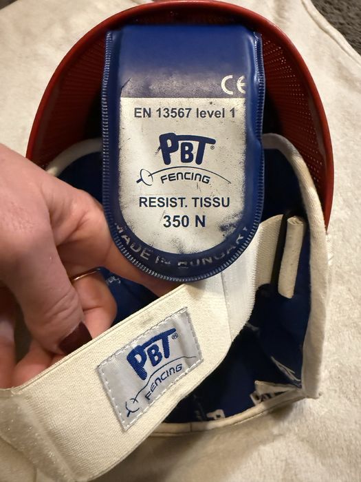 Maska floretowa 350N z przewodem