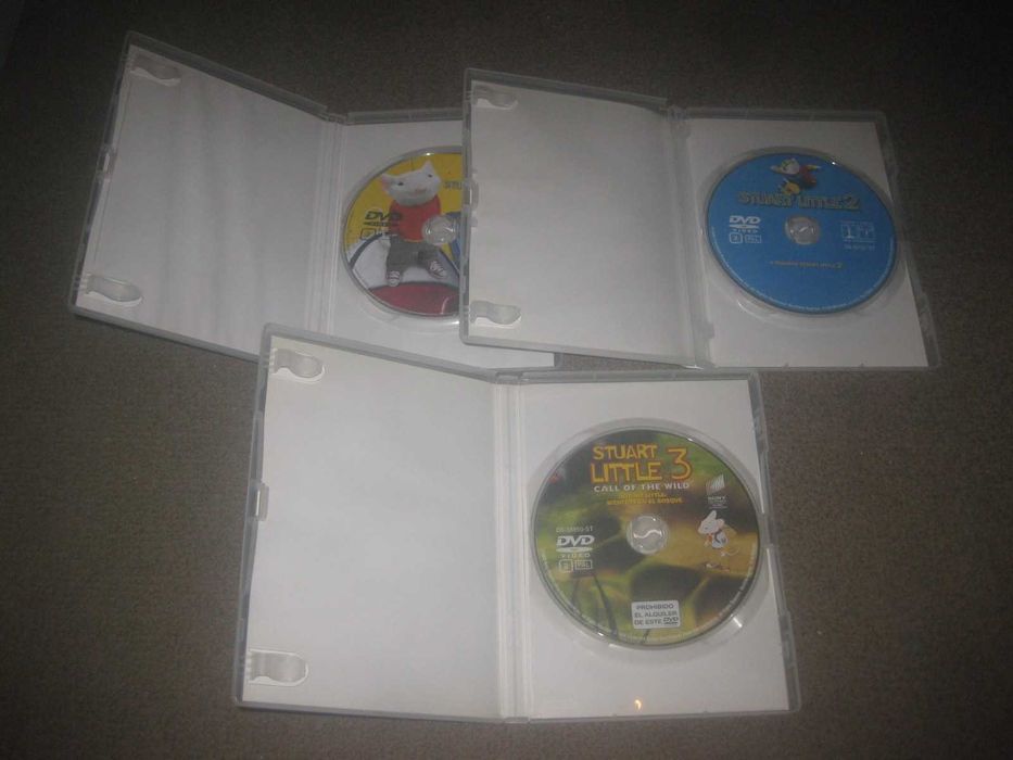 Colecção Completa em DVD "O Pequeno Stuart Little"