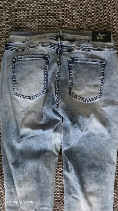 Denim spodnie jeansy damskie 40