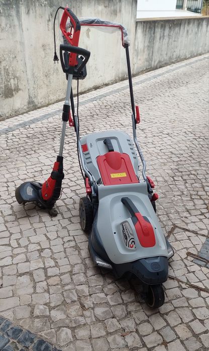 Maquina de cortar relva eletrica e aparador
