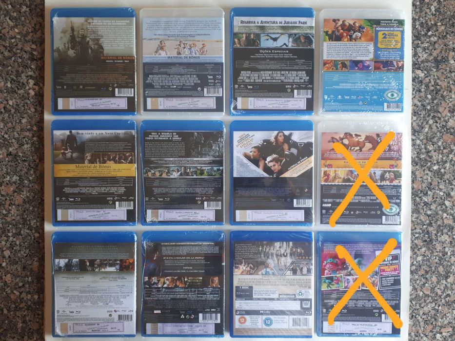 Blu-ray FILMES Selados