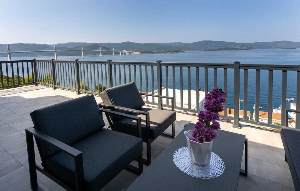 Wakacje, Chorwacja, południe, Ploce-Komarna, apartament dla 5 osób