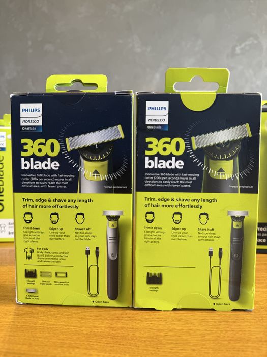 Philips OneBlade 360 тример, PRO 360