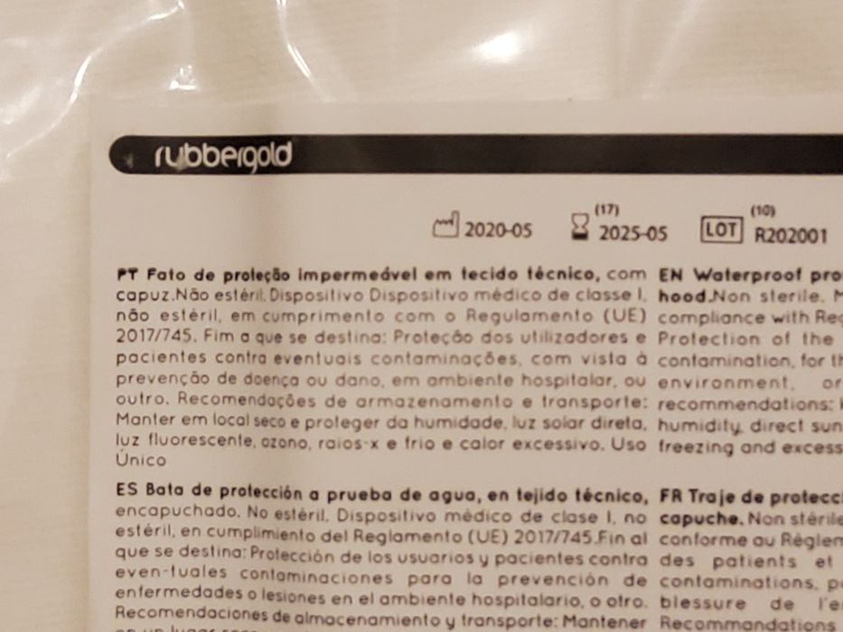 Fato integral impermeável classe 1 e Fatos crianças halloween
