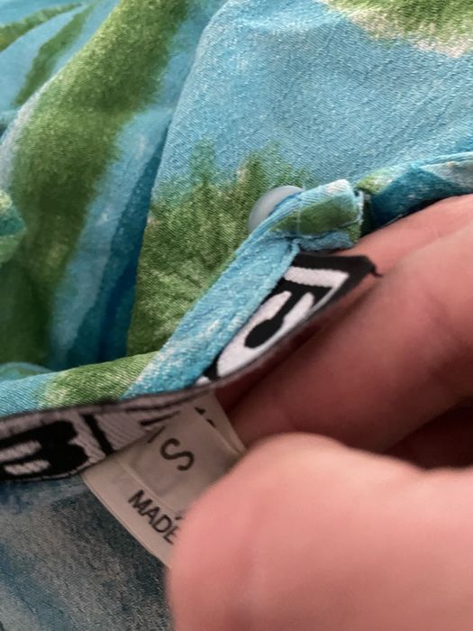 Długa maxi sukienka z wiskozy turkusowa S/M