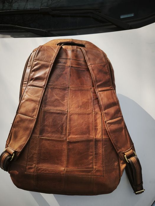 Шкіряний рюкзак, міський