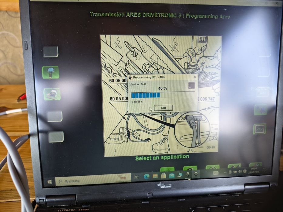 Zestaw diagnostyczny Agco wintest/ win metadiag renault