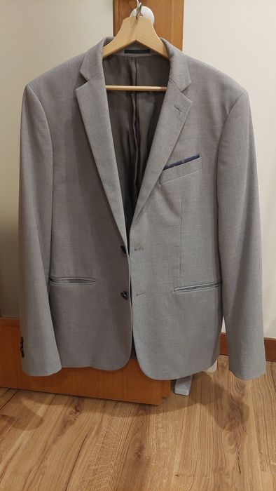 Blazer cinzento homem
