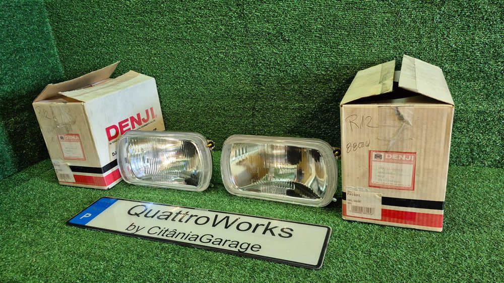 Par Otica Farol Esquerdo Direito Renault 12 R12 1973 em diante Ref. 0870-030600 NOVO