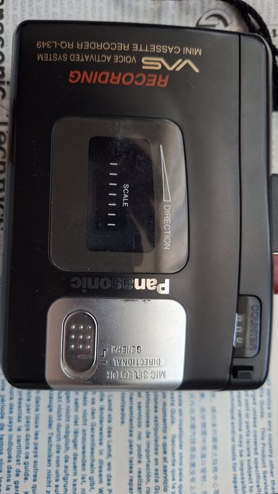 Dyktafon  Panasonic rq-L349