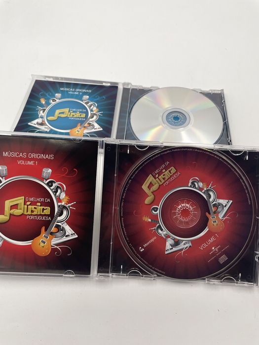 Lote 4 CD’s ‘O melhor da música portuguesa’