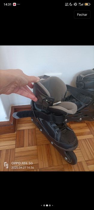 Patins Oxelo 40 Muito Bom Estado