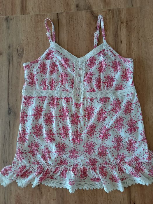 Bluzka na ramiączkach 100% bawełna rozm 44