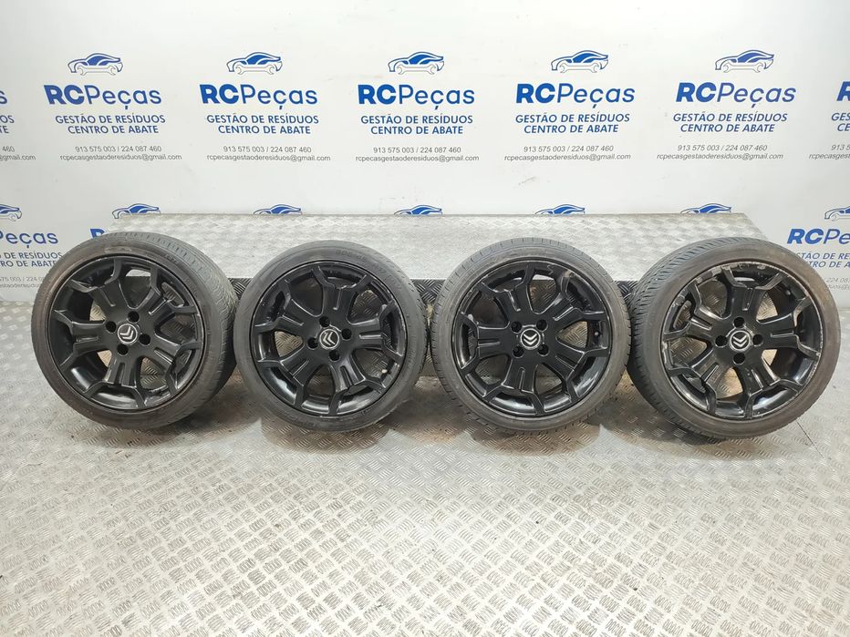 Conjunto de jantes Ronal originais Citroen DS3 DS Sport 7J ET25 4x108