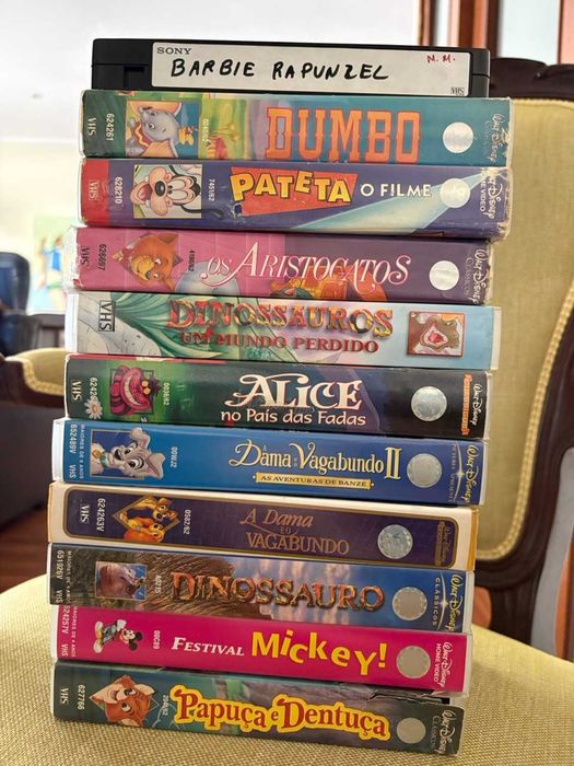 Filmes em VHS / Cassetes