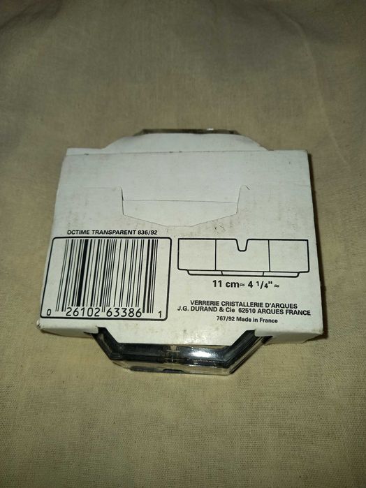 Cinzeiro em Cristal  - Cristal D'Darques - Luminarc