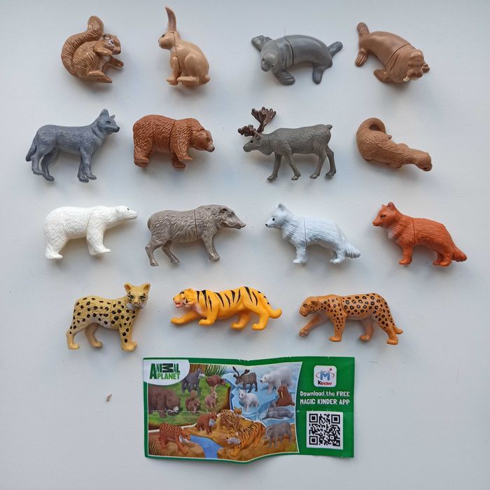 Kinder  Suprise  NATOONS Animals