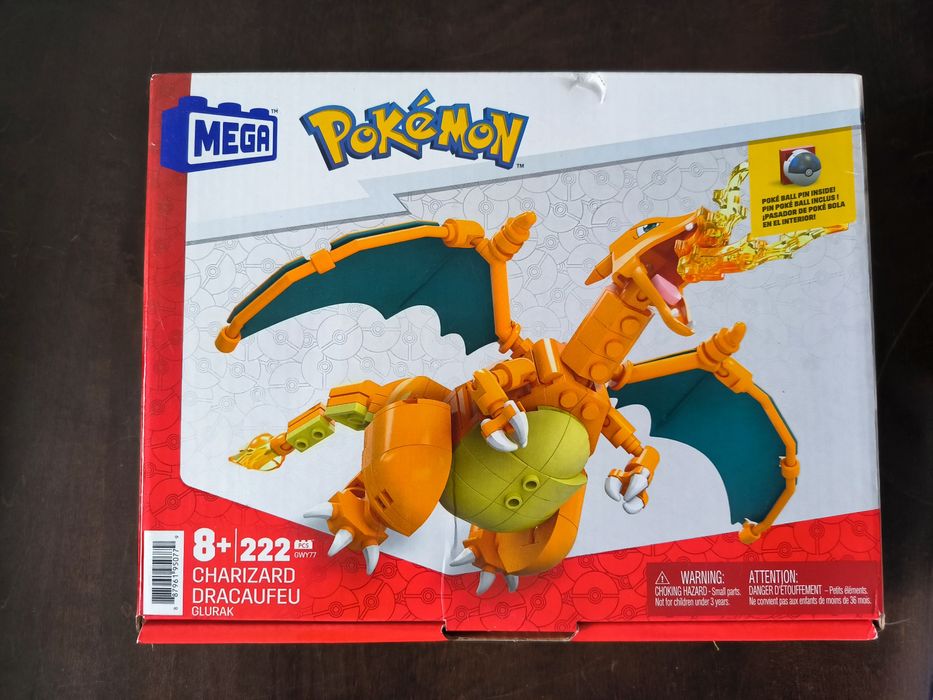 Pokemon Mega klocki Charizard