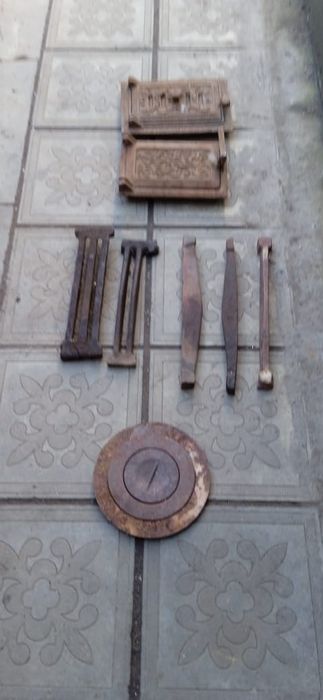 Колосники, дверцята, юшка