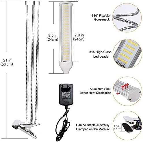 Lâmpada de planta em crescimento, 150 W, 315 LED