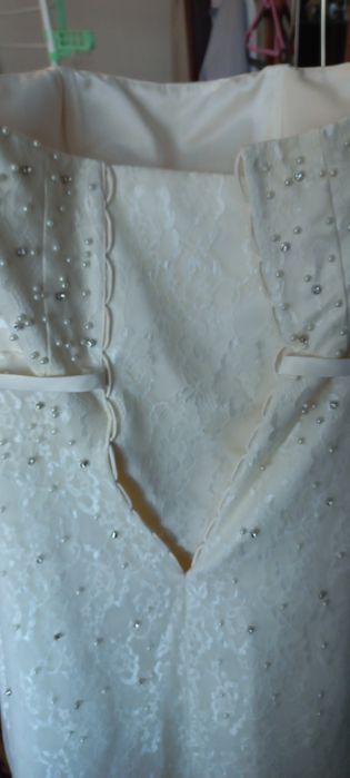 Suknia ślubna + etola