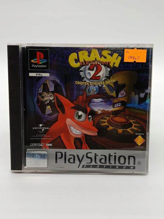 crash bandicoot 2 cortex strikes back playstation (psx) pudełkowa