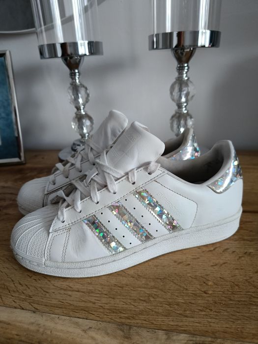 Buty adidas superstar 36 białe