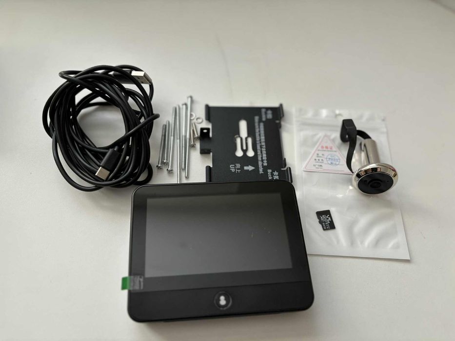 Inteligentny wizjer drzwiowy z kamerą WiFi Tuya