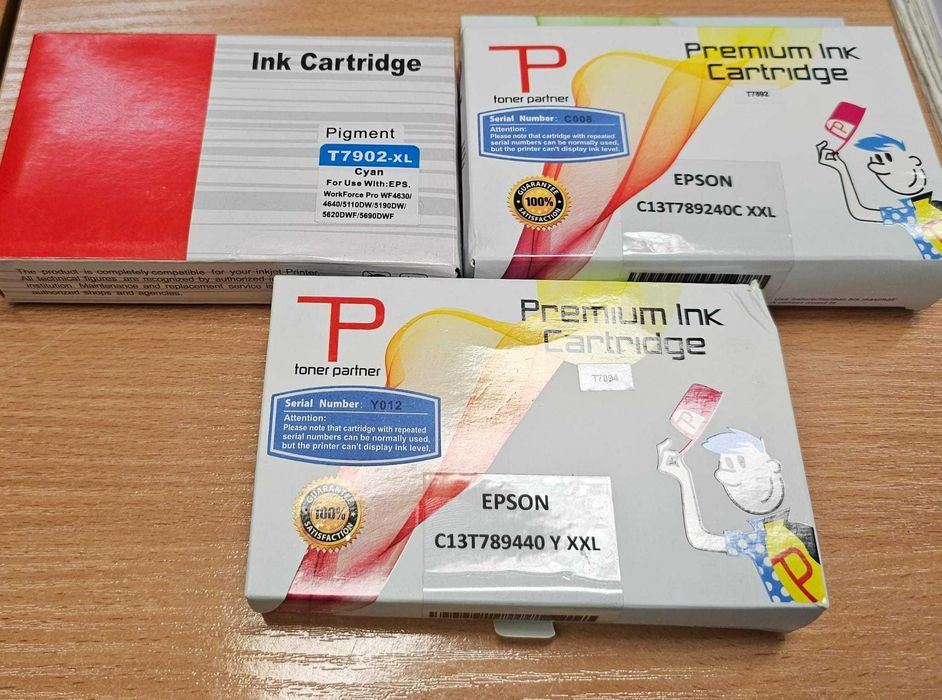 Tusze do drukarki Epson
